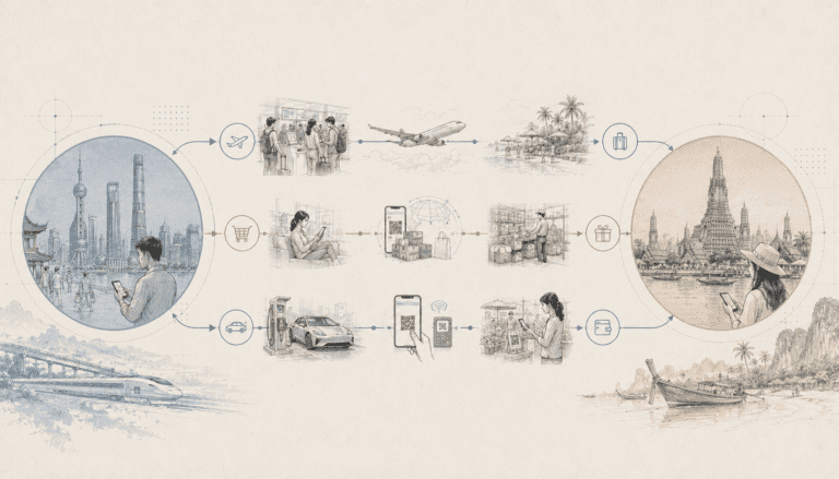 What is the State of China–Thailand Digital Trade in 2026? Tourism, Platforms, and EVs
