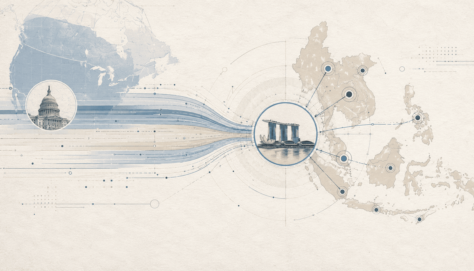 US-Singapore digital gateway illustration